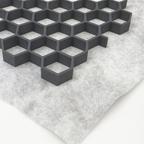 Splitplaat/Grindplaat grijs 2x120x80cm (1,04 stuks/m2)