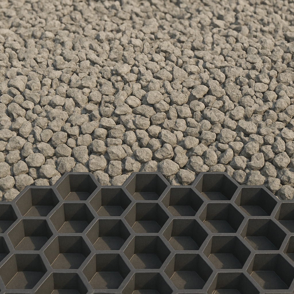 Splitplaat/Grindplaat grijs 2x120x80cm (1,04 stuks/m2)