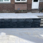Stapelblok 60x12x12cm antraciet strak