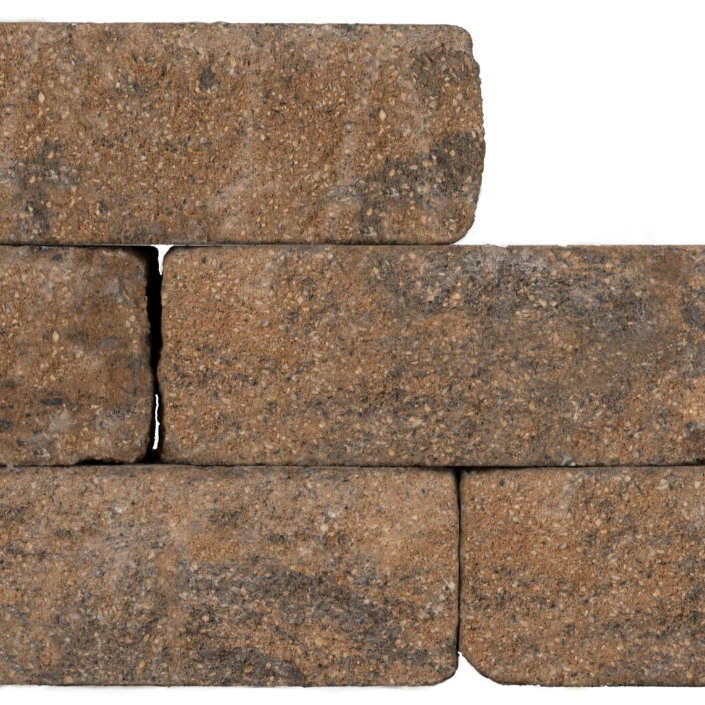 Muurblok Natura 30x12x12cm Brons Nuance