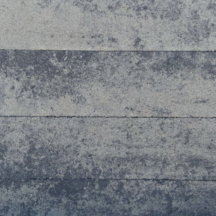 Muursteen Grijs Zwart Genuanceerd 60x10x10cm